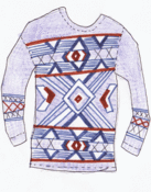 Image of Blue Diamond Jumper