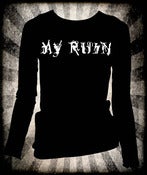 Image of My Ruin "Classic Logo" Girls Long Sleeve T~!