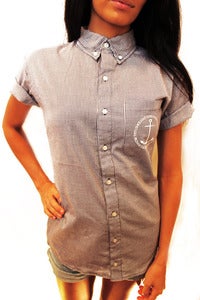 Image of Unisex Anchor Button Down Shirt