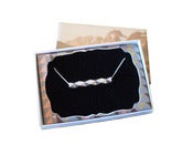 Image of Sterling Silver Rod Necklace