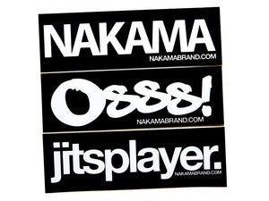 Image of NAKAMA Sticker 3 Pack