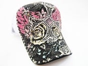 Image of Cross Pink Winged Trucker Cap
