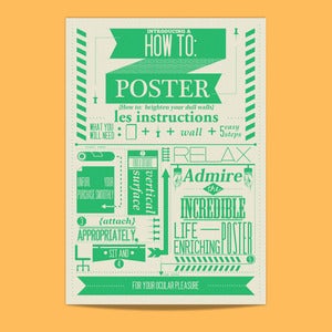 Image of How To: Poster 1st Edition
