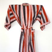 Image of Anokhi Cotton Striped Robe