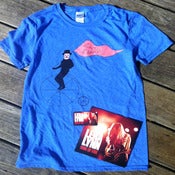Image of Penny Farthing Tee w/ "Ring Of Fire" 7" vinyl 