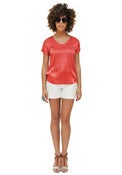 Image of prime tee [ coral ]