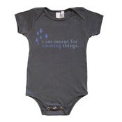 Image of Baby Onesies - "I Am Meant for Amazing Things" (GREY)