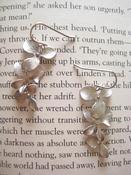 Image of Silver Plated Triple Orchid Earings