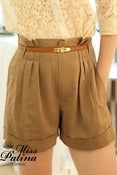 Image of ‘Short n’ Sweet’ Safari Shorts (Earthy Brown)