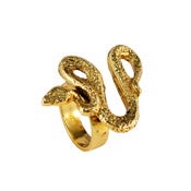 Image of Snake Ring-Gold
