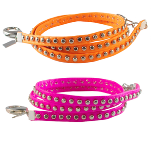 Image of Anne Leather Bracelet - Highlighter