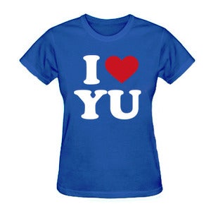 Image of *Women's Fit* I Love Yu Darvish (Blue) 