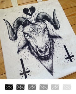 Image of Satanic Goat Tote!!!!