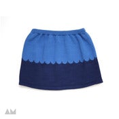 Image of WEYMOUTH 100% Cotton Knit Skirt