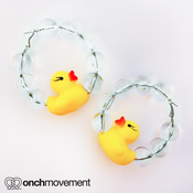 Image of Rubber Ducky Earrings