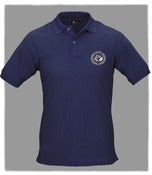 Image of Magenta Polo Embroidered Tee