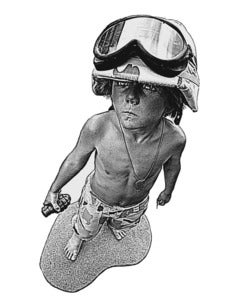Image of "Seven"- Ltd edition screen print by Schoony