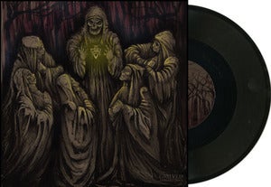 Image of GRIEVED "Samaritans" one sided 12 " black LTD 150 