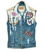 Image of "LONDON "DENIM JACKET /VESTE EN JEAN "LONDON"