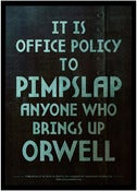 Image of Orwell Poster - BIG!