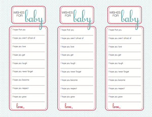 Image of Wishes For Baby Red & Turquoise pdf