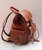 Image of Handmade Genuine Leather Backpack / Satchel / Day Pack / Traveling Bag - Unisex (m55)