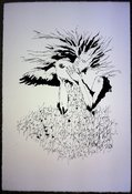Image of Keep.on.dreaming. - Hand finished screen print