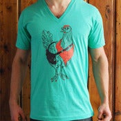 Image of Unisex Hipster Chicken V-Neck