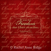 Image of Galatians 5:1 Freedom