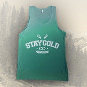 Image of Varsity Vest - (Cyan Green)