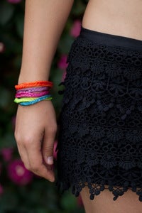 Image of Single Color Hand Dyed Horsehair Bracelets