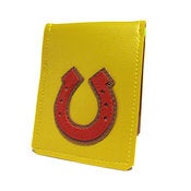 Image of Horseshoe ) Badge Style Mini Wallet