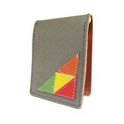Image of GeoTriangle ) Badge Style Mini Wallet
