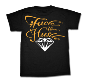 Image of Diamond Tee - Gold/White