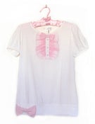 Image of Baby Bow Cutsew in White