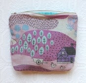Image of Lavender Landscape Cosmetic Bag