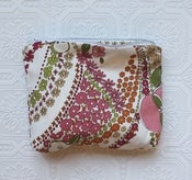 Image of Floral Swirl Cosmetic Bag