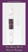 Image of Beautiful Amethyst Wand Pendulum 