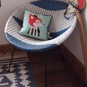 Image of *SOLD* Vintage 1960's Child's Satellite Chair - Blue