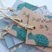 Image of Colourful Birds and Floral Gift Tags