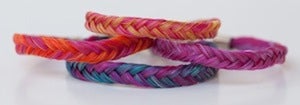 Image of Multi-Colored Hand Dyed Horsehair Necklace