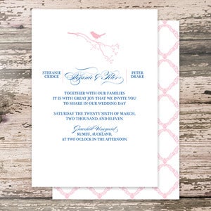 Image of BIRDSONG Invitation