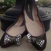 Image of flat shoe with a touch of distinction...