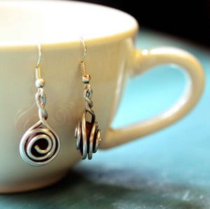 Image of Coffee Bean Earrings