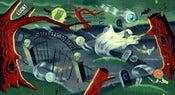 Image of "ABC SPOOKSHOW" giclee print