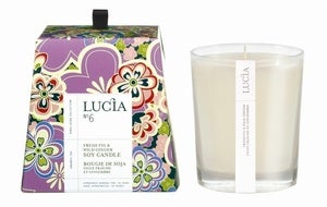 Image of lucia 50 hour soy candle