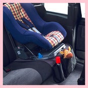 Image of Tasca porta-giochi che protegge il sedile dell'auto