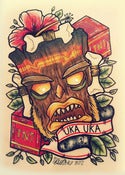 Image of Uka Uka Print 7 x 10"