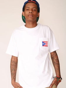 Image of PR Flag Pocket Tee