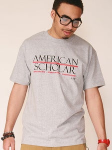 Image of American Scholar Tee - H. Grey